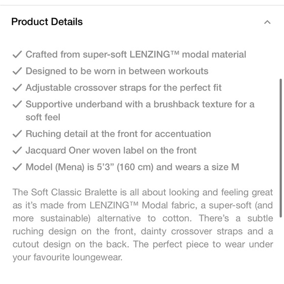 Oner Active Soft Classic Bralette Medium Black Light Gray and White Bundle Set - Picture 8 of 16